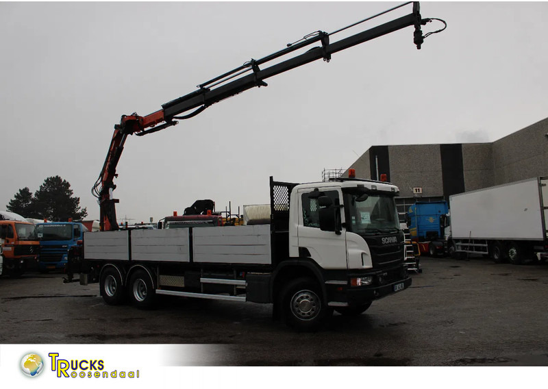 Scania P410 + atlas 190 4x hydrolic + 6x4 remote + EURO 6 + SPRING SUSPENSION - Autokran: das Bild 1 Scania P410 + atlas 190 4x hydrolic + 6x4 remote + EURO 6 + SPRING SUSPENSION - Autokran: das Bild 1