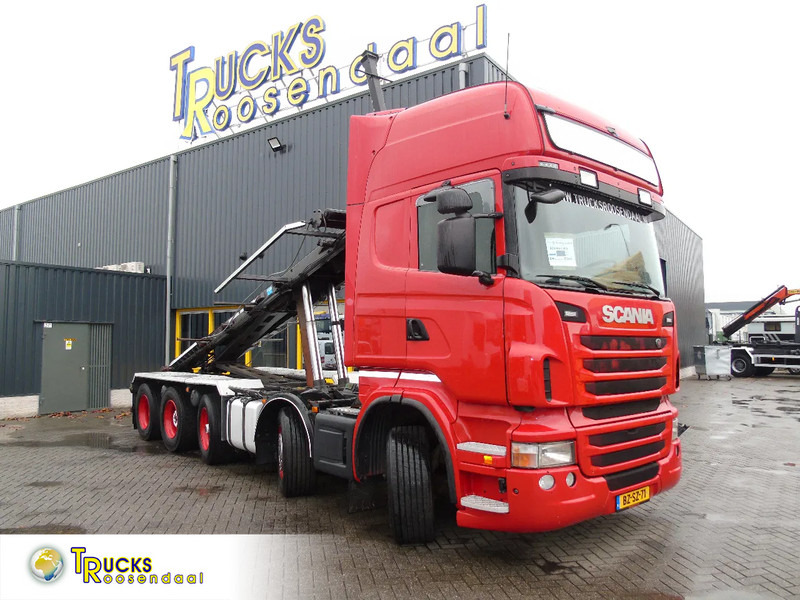 Scania R480 +10X2 + VBG CABLE 30TON - Seil Abrollkipper: das Bild 1 Scania R480 +10X2 + VBG CABLE 30TON - Seil Abrollkipper: das Bild 1