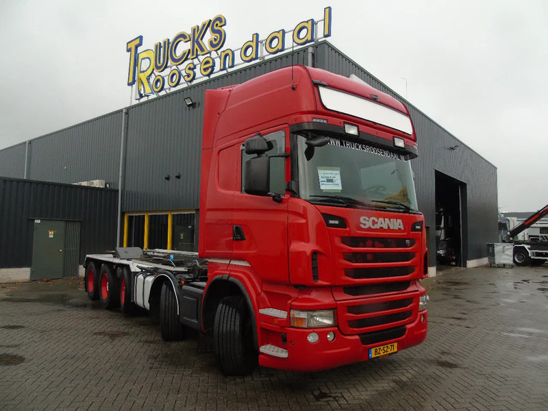 Scania R480 +10X2 + VBG CABLE 30TON - Seil Abrollkipper: das Bild 3 Scania R480 +10X2 + VBG CABLE 30TON - Seil Abrollkipper: das Bild 3