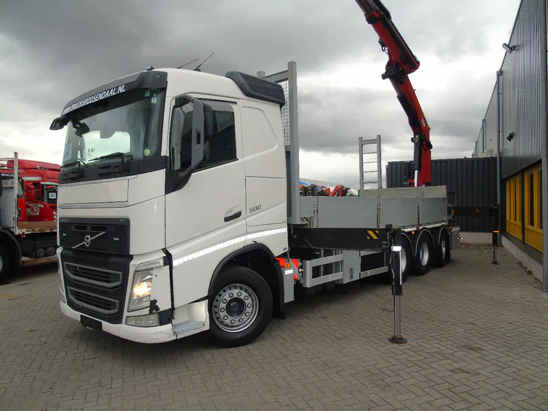 Volvo FH 500 FH 500 8x4 + PALFINGER PK 34002 6x extension +JIP 3x extension - Autokran: das Bild 3 Volvo FH 500 FH 500 8x4 + PALFINGER PK 34002 6x extension +JIP 3x extension - Autokran: das Bild 3