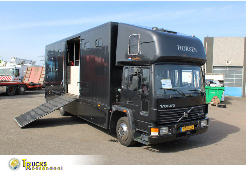Volvo FL 614 + MANUAL + EURO 0 - Pferdetransporter: das Bild 1 Volvo FL 614 + MANUAL + EURO 0 - Pferdetransporter: das Bild 1