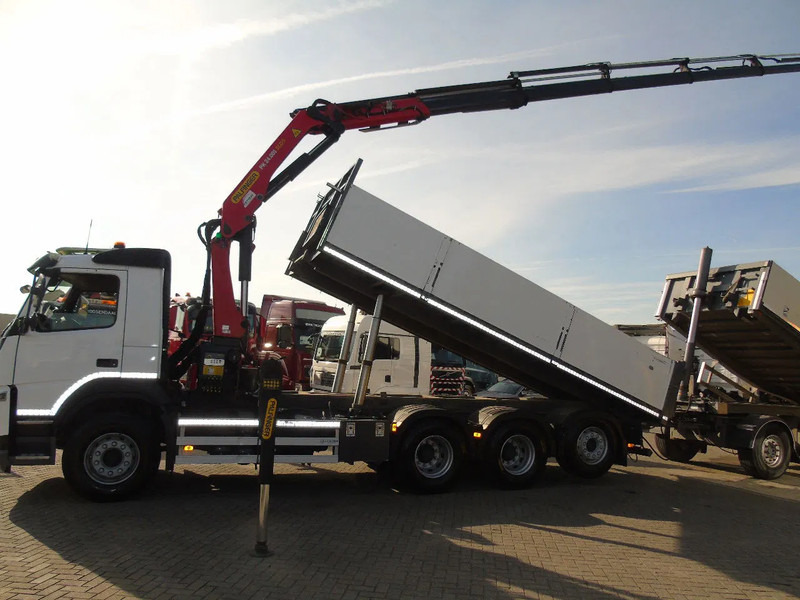 Volvo FM 420 + 8x4 + PALFINGER 24.001 SLD + REMOTE + COMPLETE COMBI - Kipper, Autokran: das Bild 2 Volvo FM 420 + 8x4 + PALFINGER 24.001 SLD + REMOTE + COMPLETE COMBI - Kipper, Autokran: das Bild 2
