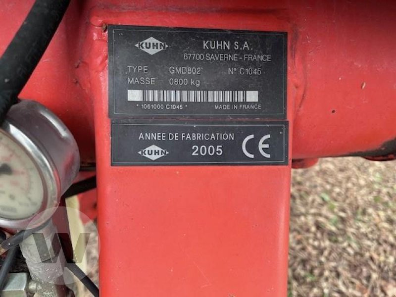 Kuhn GMD 802 Lift Control - Mähwerk: das Bild 4 Kuhn GMD 802 Lift Control - Mähwerk: das Bild 4