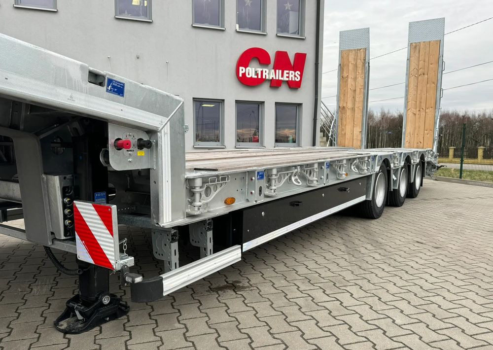 Humbaur Ocynkowana rama, Twarde drewno, W pełni hydrauliczne rampy - Tieflader Auflieger: das Bild 3 Humbaur Ocynkowana rama, Twarde drewno, W pełni hydrauliczne rampy - Tieflader Auflieger: das Bild 3