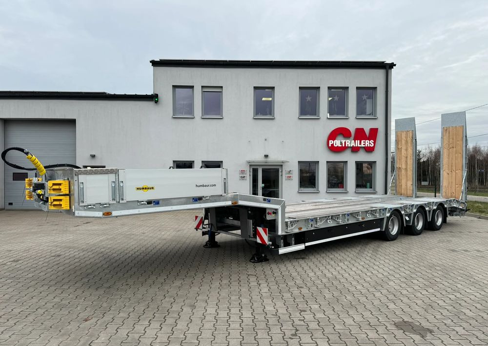 Humbaur Ocynkowana rama, Twarde drewno, W pełni hydrauliczne rampy - Tieflader Auflieger: das Bild 1 Humbaur Ocynkowana rama, Twarde drewno, W pełni hydrauliczne rampy - Tieflader Auflieger: das Bild 1
