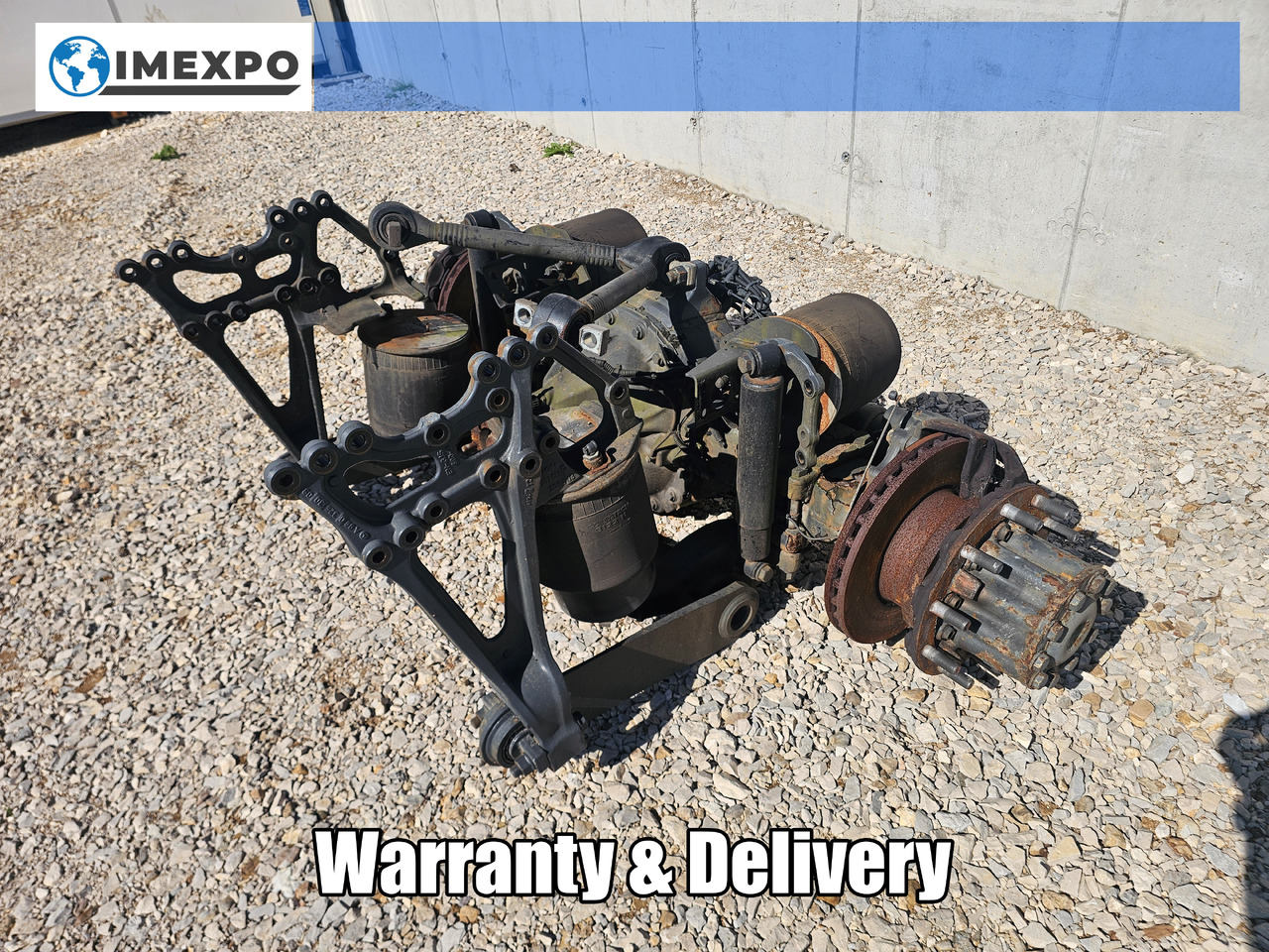 MERCEDES-BENZ ACTROS MP4 / COMPLETE REAR AXLE / R440 /RATIO: 2.733 - Hinterachse: das Bild 1 MERCEDES-BENZ ACTROS MP4 / COMPLETE REAR AXLE / R440 /RATIO: 2.733 - Hinterachse: das Bild 1