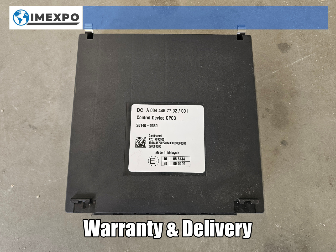 MERCEDES-BENZ ATEGO ACTROS MP4 EURO 6 / CPC3 / A0044467702 - Steuergerät: das Bild 1 MERCEDES-BENZ ATEGO ACTROS MP4 EURO 6 / CPC3 / A0044467702 - Steuergerät: das Bild 1