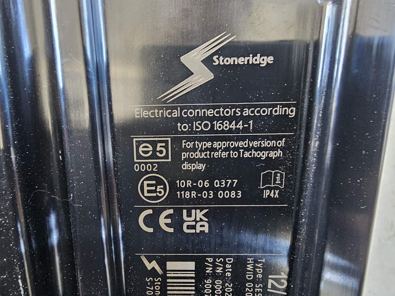STONERIDGE SE5000-8.1 / VOLVO FH4 EURO 6 / TACHOGRAPH - Tachograph: das Bild 5 STONERIDGE SE5000-8.1 / VOLVO FH4 EURO 6 / TACHOGRAPH - Tachograph: das Bild 5