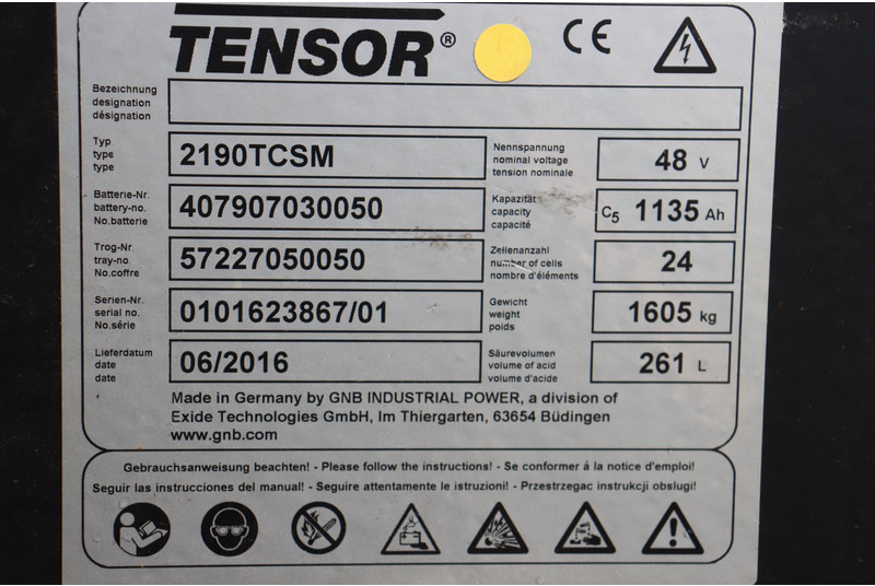 Elektrostapler Carer F60HD2: das Bild 11