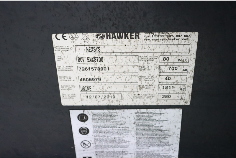 Elektrostapler Hyster J2.5XN: das Bild 10