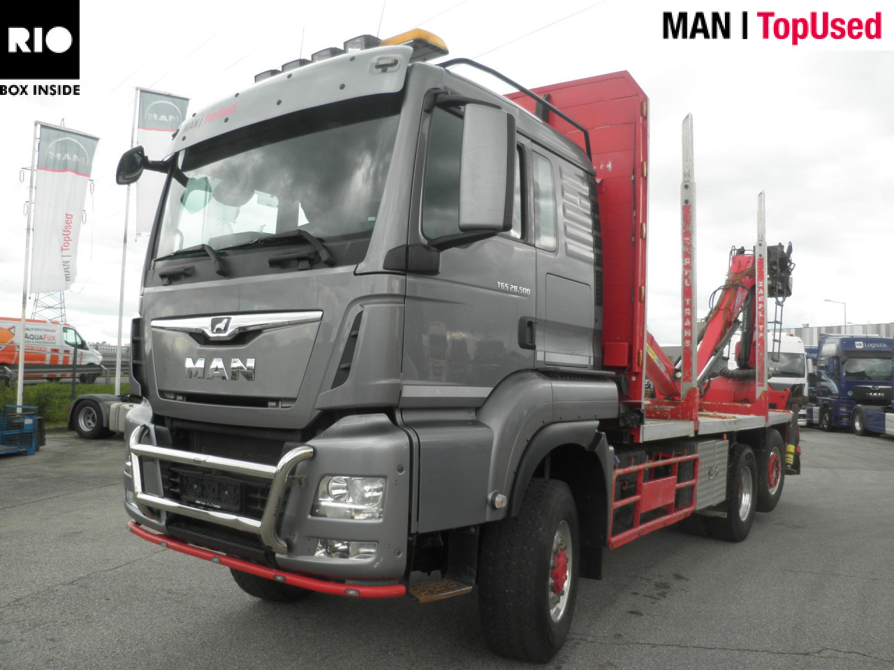 MAN TGS 28.500 6X4-4 BL - Holztransporter: das Bild 1 MAN TGS 28.500 6X4-4 BL - Holztransporter: das Bild 1