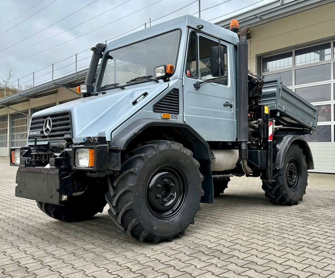 Unimog 130 - U130 418 74426 mit Kran und Winde Mer - Kipper: das Bild 3 Unimog 130 - U130 418 74426 mit Kran und Winde Mer - Kipper: das Bild 3