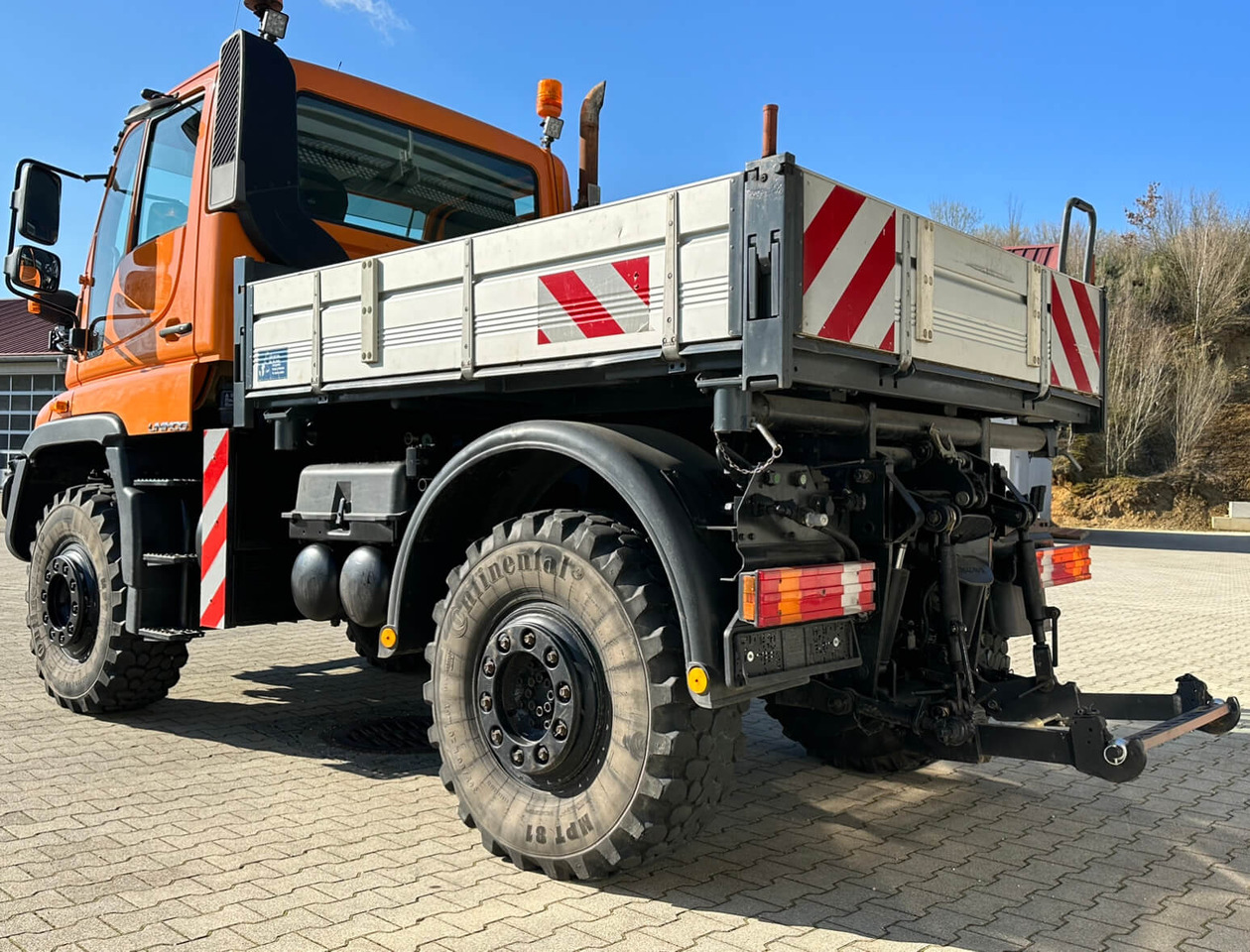 Unimog 400 - U400 405 02734 mit Heckkraftheber Mer - Kipper: das Bild 3 Unimog 400 - U400 405 02734 mit Heckkraftheber Mer - Kipper: das Bild 3