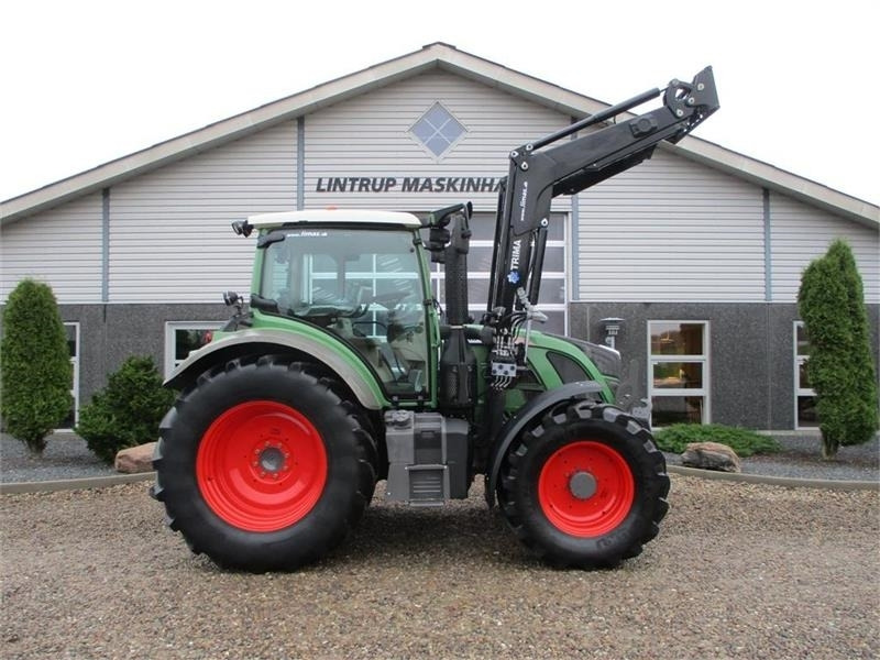 Traktor Fendt 514 Vario med frontlæsser og frontlift: das Bild 8