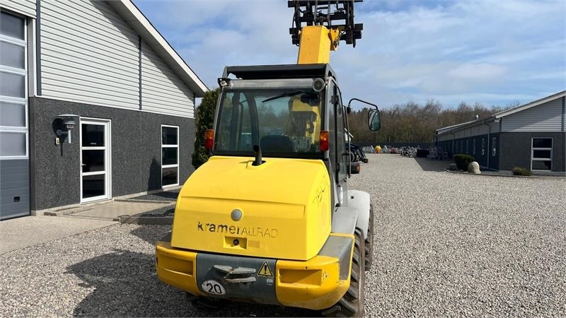 Radlader Kramer 750T Allrad med pallegafler og adabter. Med telesk: das Bild 15