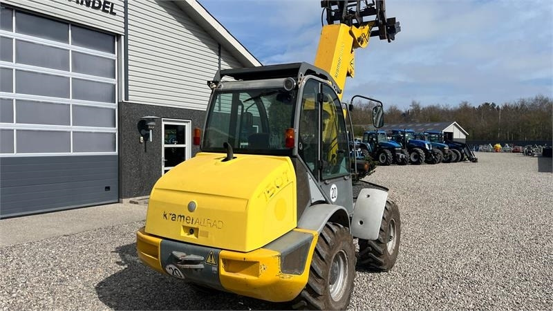 Radlader Kramer 750T Allrad med pallegafler og adabter. Med telesk: das Bild 14