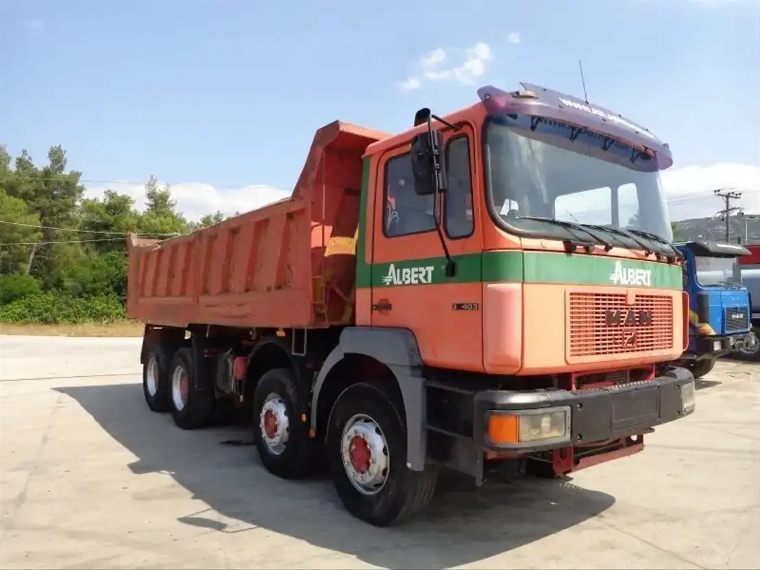 MAN 33.403 MAN 35.403 8X4 - Kipper: das Bild 2 MAN 33.403 MAN 35.403 8X4 - Kipper: das Bild 2