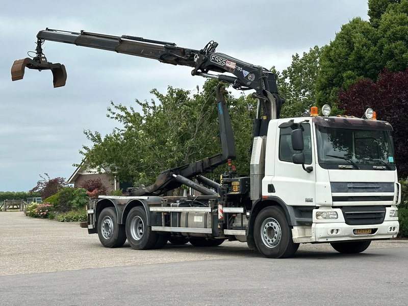 DAF CF 75 //250 !!KRAAN/HAAK!! RADIO REMOTE!! - Abrollkipper, Autokran: das Bild 1 DAF CF 75 //250 !!KRAAN/HAAK!! RADIO REMOTE!! - Abrollkipper, Autokran: das Bild 1