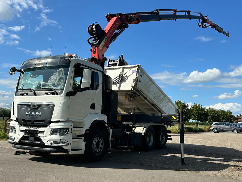 MAN TGS 26.430 2022!EURO6!! 6x2!! PALFINGER 23tm+JIB+LIER/WINCH!!DREISEITEN KIPPER/BORDMATIC!!9tkm - Kipper, Autokran: das Bild 5 MAN TGS 26.430 2022!EURO6!! 6x2!! PALFINGER 23tm+JIB+LIER/WINCH!!DREISEITEN KIPPER/BORDMATIC!!9tkm - Kipper, Autokran: das Bild 5