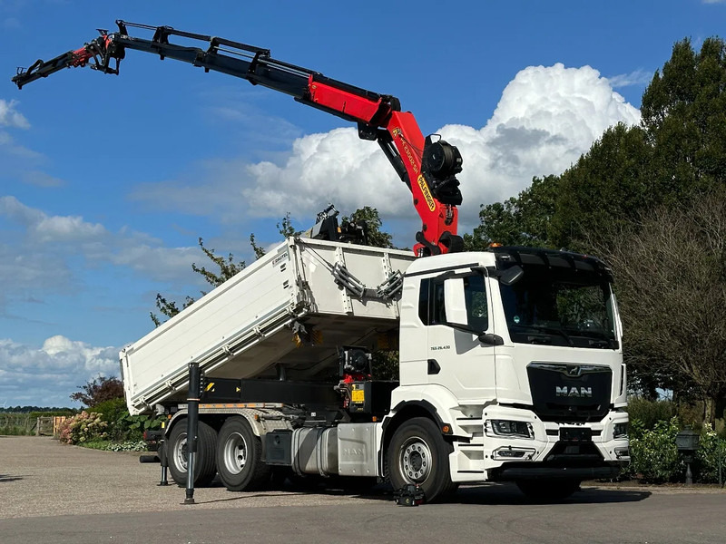 MAN TGS 26.430 2022!EURO6!! 6x2!! PALFINGER 23tm+JIB+LIER/WINCH!!DREISEITEN KIPPER/BORDMATIC!!9tkm - Kipper, Autokran: das Bild 1 MAN TGS 26.430 2022!EURO6!! 6x2!! PALFINGER 23tm+JIB+LIER/WINCH!!DREISEITEN KIPPER/BORDMATIC!!9tkm - Kipper, Autokran: das Bild 1