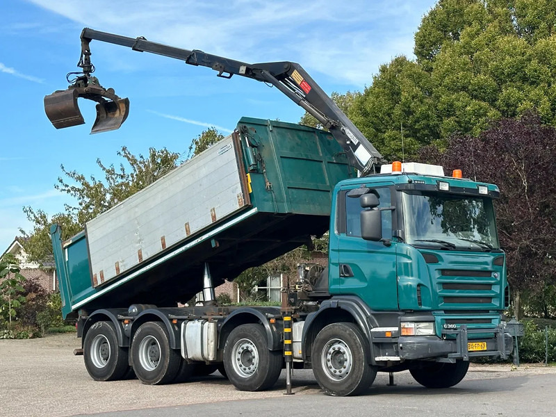 Scania G360 8x4!!Z-Kraan/KIPPER!! - Kipper, Autokran: das Bild 3 Scania G360 8x4!!Z-Kraan/KIPPER!! - Kipper, Autokran: das Bild 3