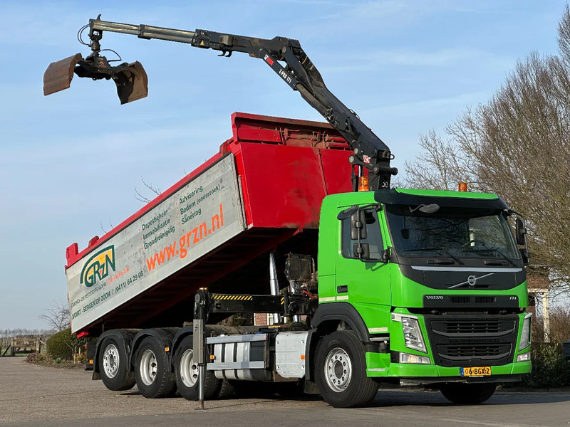 Volvo FM 430 !!8X4 TRIPLE!! EURO6!! Z-KRAAN!!/KIPPER!!TOP!! ZERO-EMISSE 2029!! - Kipper, Autokran: das Bild 1 Volvo FM 430 !!8X4 TRIPLE!! EURO6!! Z-KRAAN!!/KIPPER!!TOP!! ZERO-EMISSE 2029!! - Kipper, Autokran: das Bild 1