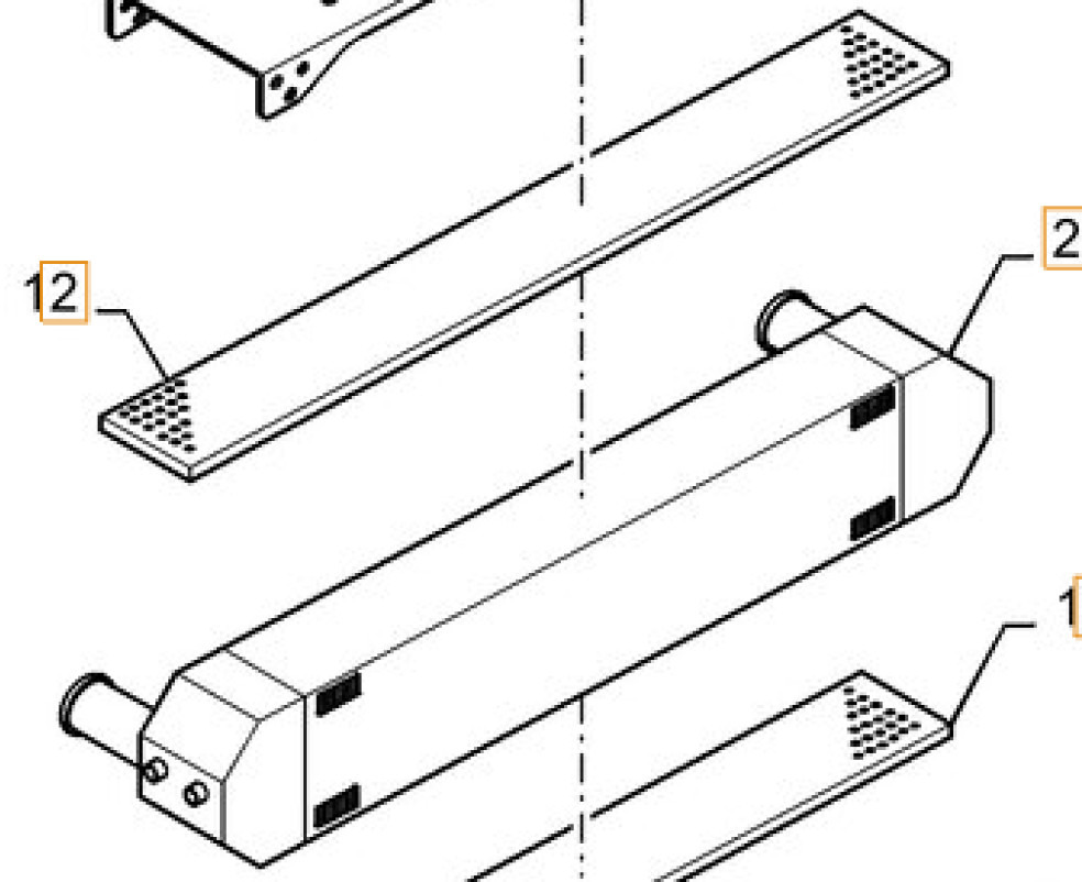 Case 11LQ-35052 - 11LQ35052 - Interkühler für Baumaschine: das Bild 1 Case 11LQ-35052 - 11LQ35052 - Interkühler für Baumaschine: das Bild 1