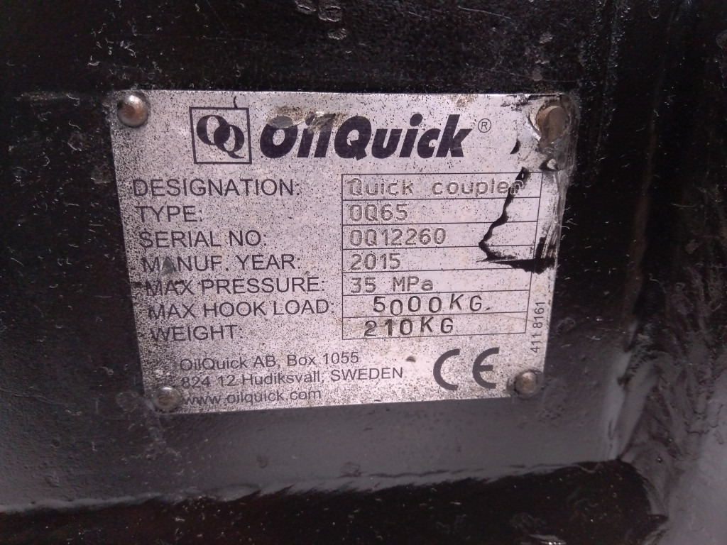 Oilquick OQ65 - - - Schnellwechsler für Baumaschine: das Bild 5 Oilquick OQ65 - - - Schnellwechsler für Baumaschine: das Bild 5