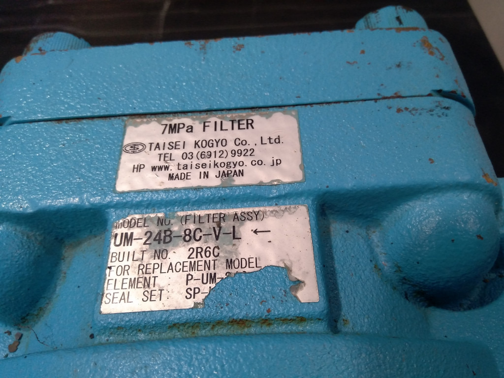 TAISEI KOGYO UM-24B-8C-V-L - - Hydraulikfilter für Baumaschine: das Bild 5 TAISEI KOGYO UM-24B-8C-V-L - - Hydraulikfilter für Baumaschine: das Bild 5