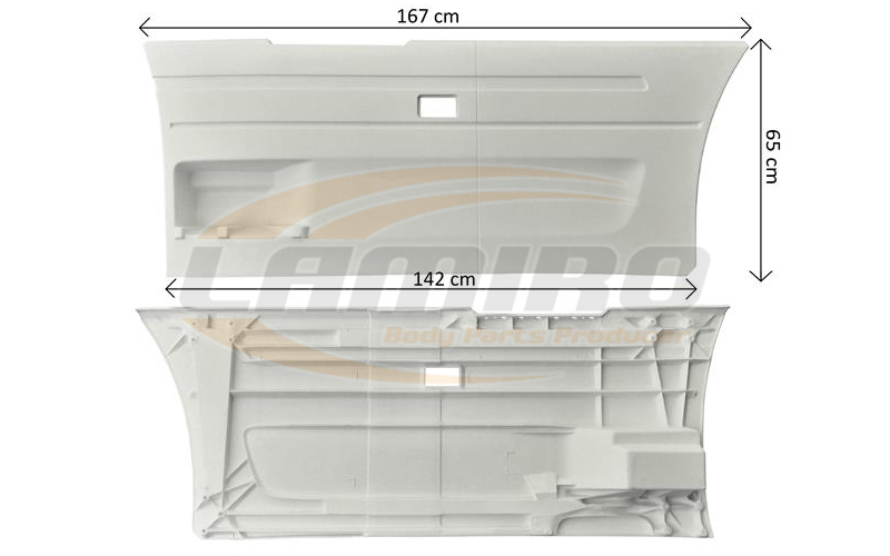 SCANIA R 6*4 / 6*2 SIDE BETWEEN AXES COVER LEFT SHORT 2027318 - Aeropack/ Spoiler: das Bild 1 SCANIA R 6*4 / 6*2 SIDE BETWEEN AXES COVER LEFT SHORT 2027318 - Aeropack/ Spoiler: das Bild 1