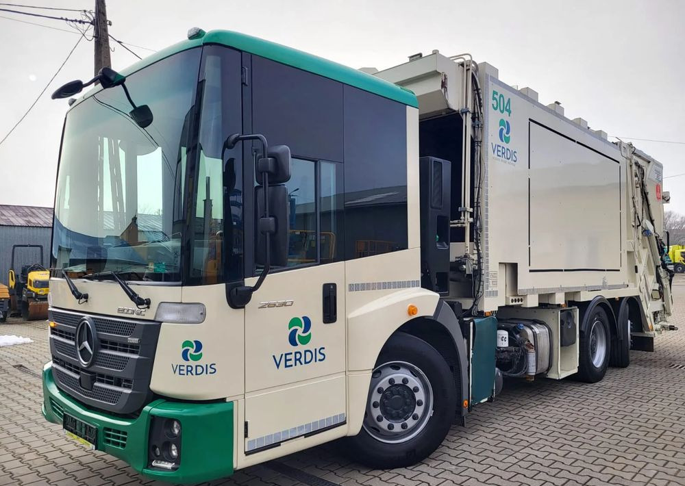 Mercedes-Benz Econic 2630 dwukomorowa - Müllwagen: das Bild 1 Mercedes-Benz Econic 2630 dwukomorowa - Müllwagen: das Bild 1