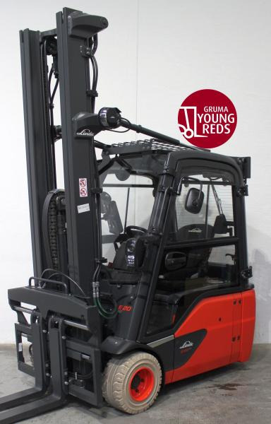 Linde E 20 L EVO 386-02 - Elektrostapler: das Bild 1 Linde E 20 L EVO 386-02 - Elektrostapler: das Bild 1