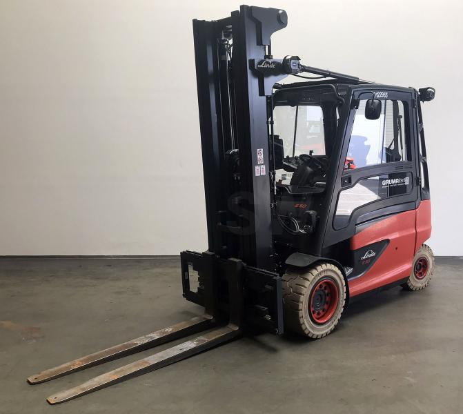 Linde E 50/600 HL 388 - Elektrostapler: das Bild 1 Linde E 50/600 HL 388 - Elektrostapler: das Bild 1