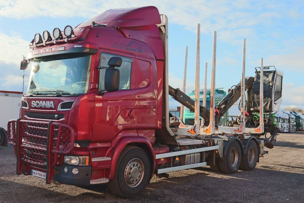 Scania R580 Serie 4087 - Holztransporter: das Bild 2 Scania R580 Serie 4087 - Holztransporter: das Bild 2