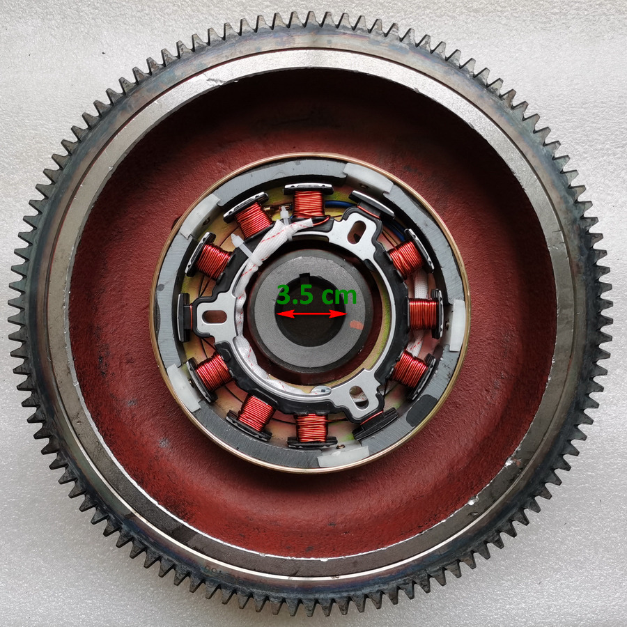 KOOP Genuine Electric Start Flywheel with Gear Ring - Schwungscheibe für Radlader: das Bild 3 KOOP Genuine Electric Start Flywheel with Gear Ring - Schwungscheibe für Radlader: das Bild 3