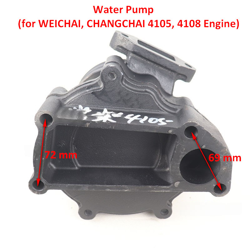 NEU: Kühlmittelpumpe für Radlader Qingdao Promising Engine Water Pumps for China Loader: das Bild 11 NEU: Kühlmittelpumpe für Radlader Qingdao Promising Engine Water Pumps for China Loader: das Bild 11