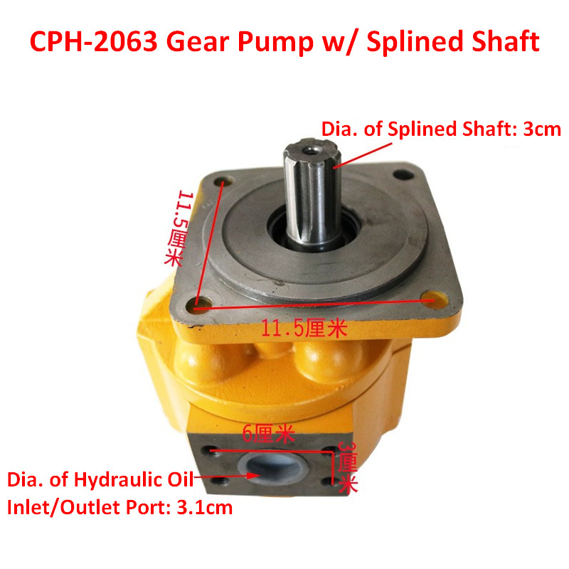 Qingdao Promising Hydraulic Gear Pumps for China Loader - Hydraulikpumpe für Radlader: das Bild 5 Qingdao Promising Hydraulic Gear Pumps for China Loader - Hydraulikpumpe für Radlader: das Bild 5