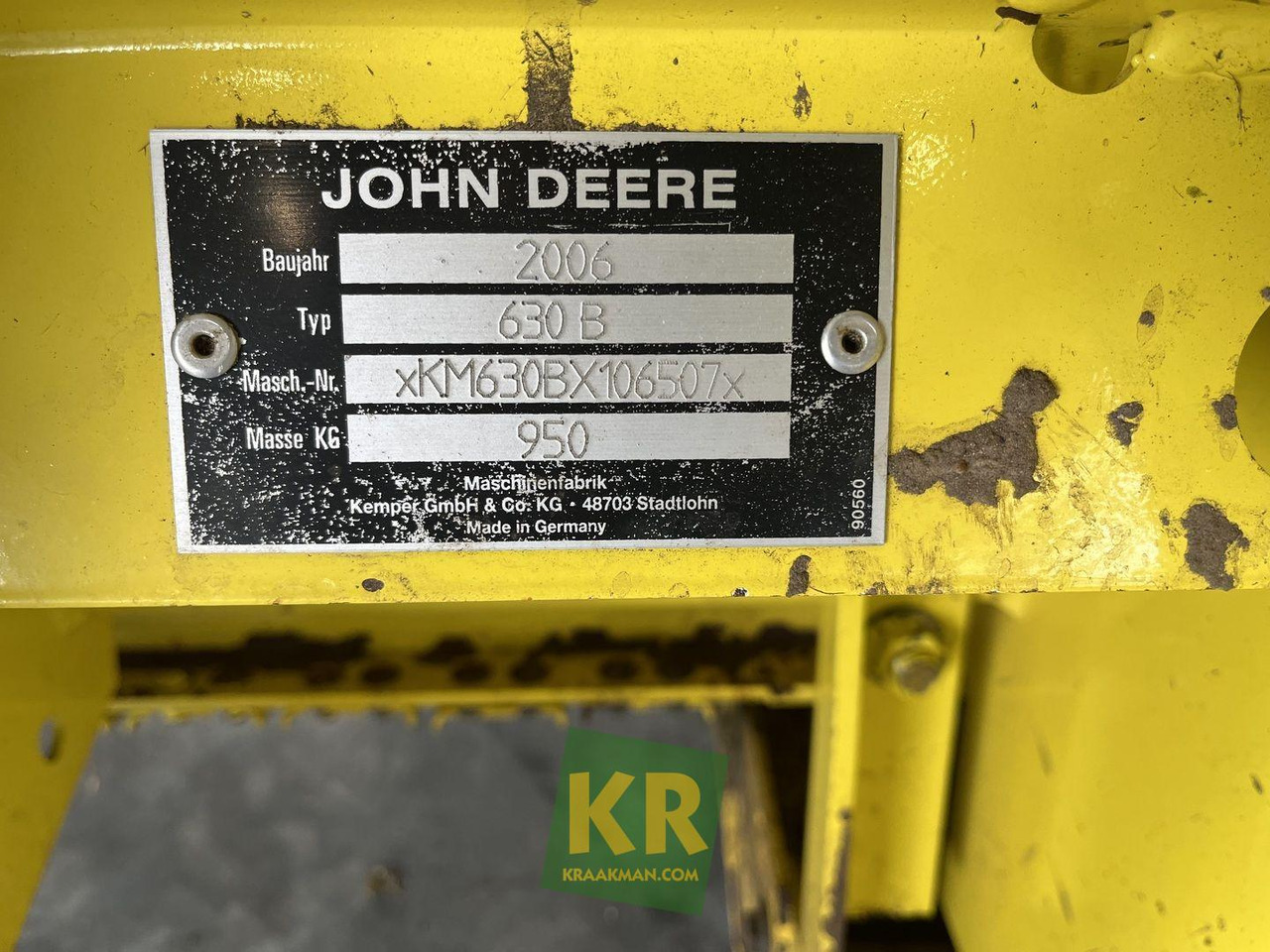 John Deere 630B - Ernteforsatz für Häcksler: das Bild 5 John Deere 630B - Ernteforsatz für Häcksler: das Bild 5
