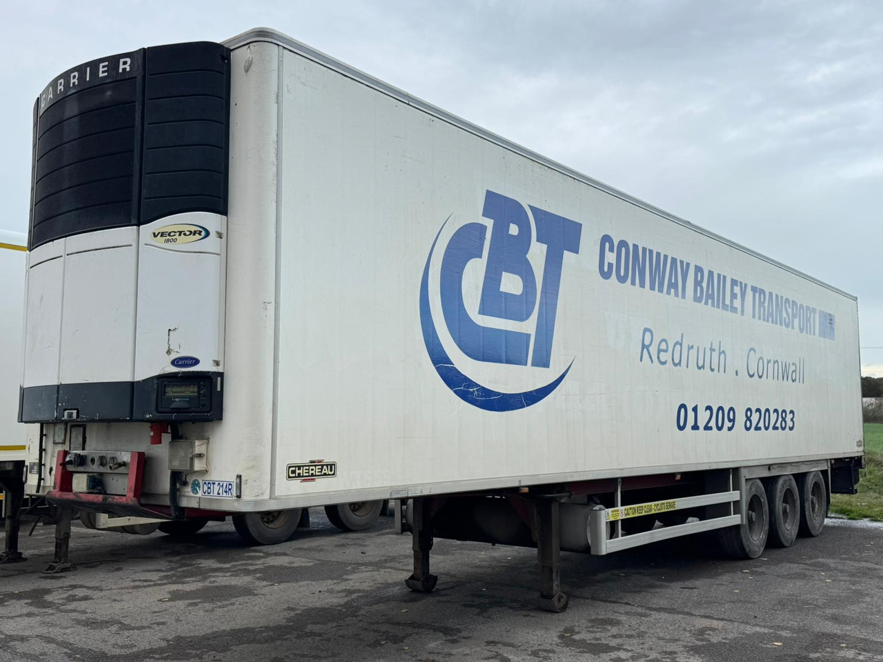 Chereau 2007 Vector 1800 – CBT214R - Kühlkoffer Auflieger: das Bild 1 Chereau 2007 Vector 1800 – CBT214R - Kühlkoffer Auflieger: das Bild 1