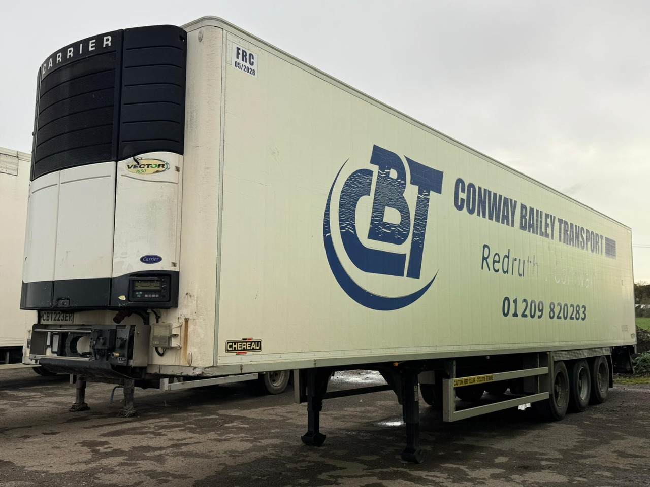 Chereau 2009 Vector 1850 – CBT223ER - Kühlkoffer Auflieger: das Bild 3 Chereau 2009 Vector 1850 – CBT223ER - Kühlkoffer Auflieger: das Bild 3