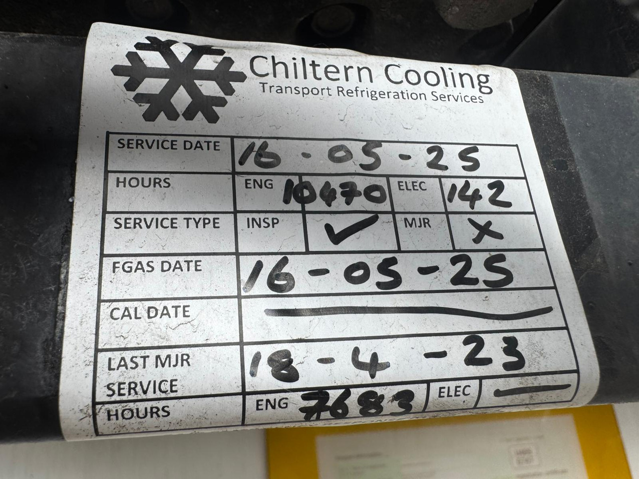 Gray and Adams 2015 Vector 1350 – MJG038 - Kühlkoffer Auflieger: das Bild 3 Gray and Adams 2015 Vector 1350 – MJG038 - Kühlkoffer Auflieger: das Bild 3