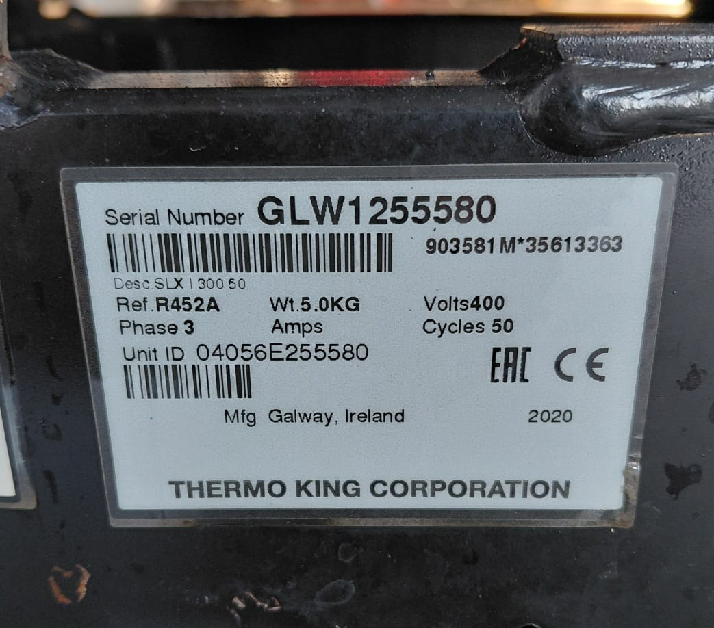 Thermo King SLX300 I -S/N : GLW1255580 - Kühlaggregat: das Bild 2 Thermo King SLX300 I -S/N : GLW1255580 - Kühlaggregat: das Bild 2