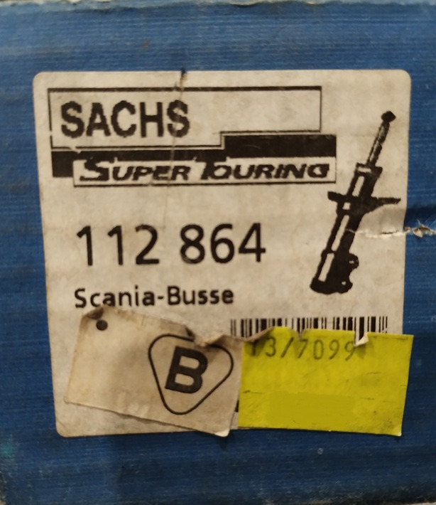 AMORTYZATOR TYLNI SCANIA 3 93 113 112864 SACHS - Stoßdämpfer: das Bild 2 AMORTYZATOR TYLNI SCANIA 3 93 113 112864 SACHS - Stoßdämpfer: das Bild 2