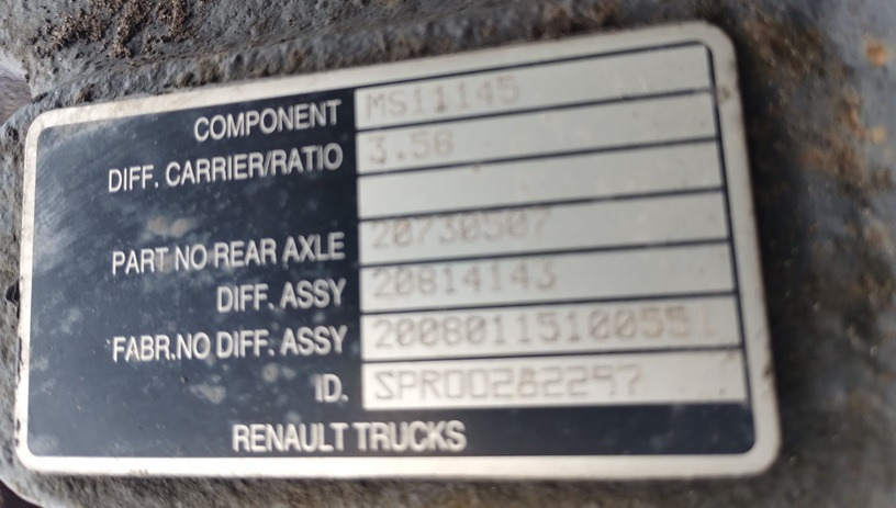 Główka Wkład Mostu RENAULT MIDLUM DXI VOLVO FL FE MS 11145 3.58 Differential - Differenzial Getriebe: das Bild 1 Główka Wkład Mostu RENAULT MIDLUM DXI VOLVO FL FE MS 11145 3.58 Differential - Differenzial Getriebe: das Bild 1