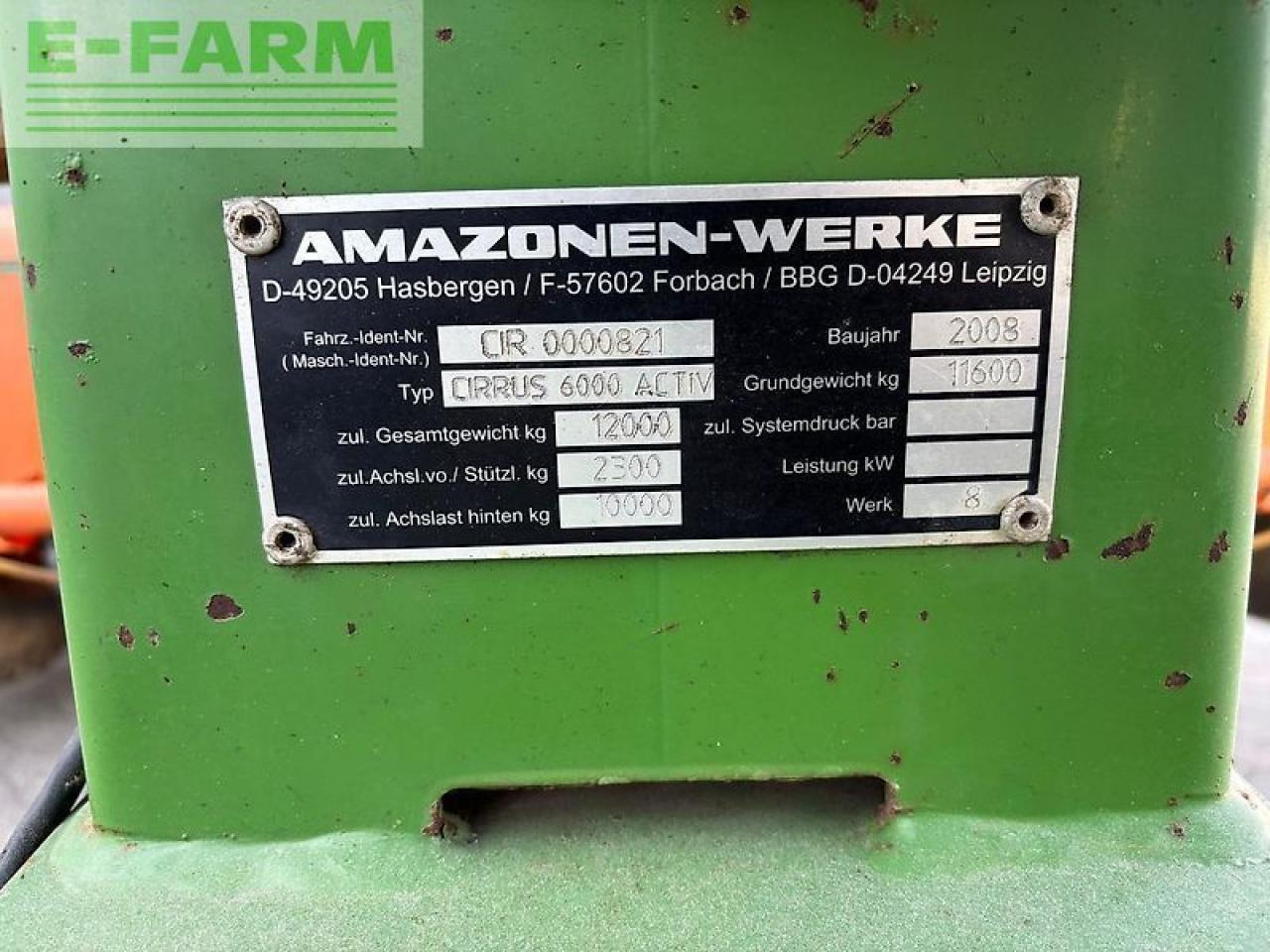Sämaschine Amazone 6003-2: das Bild 14