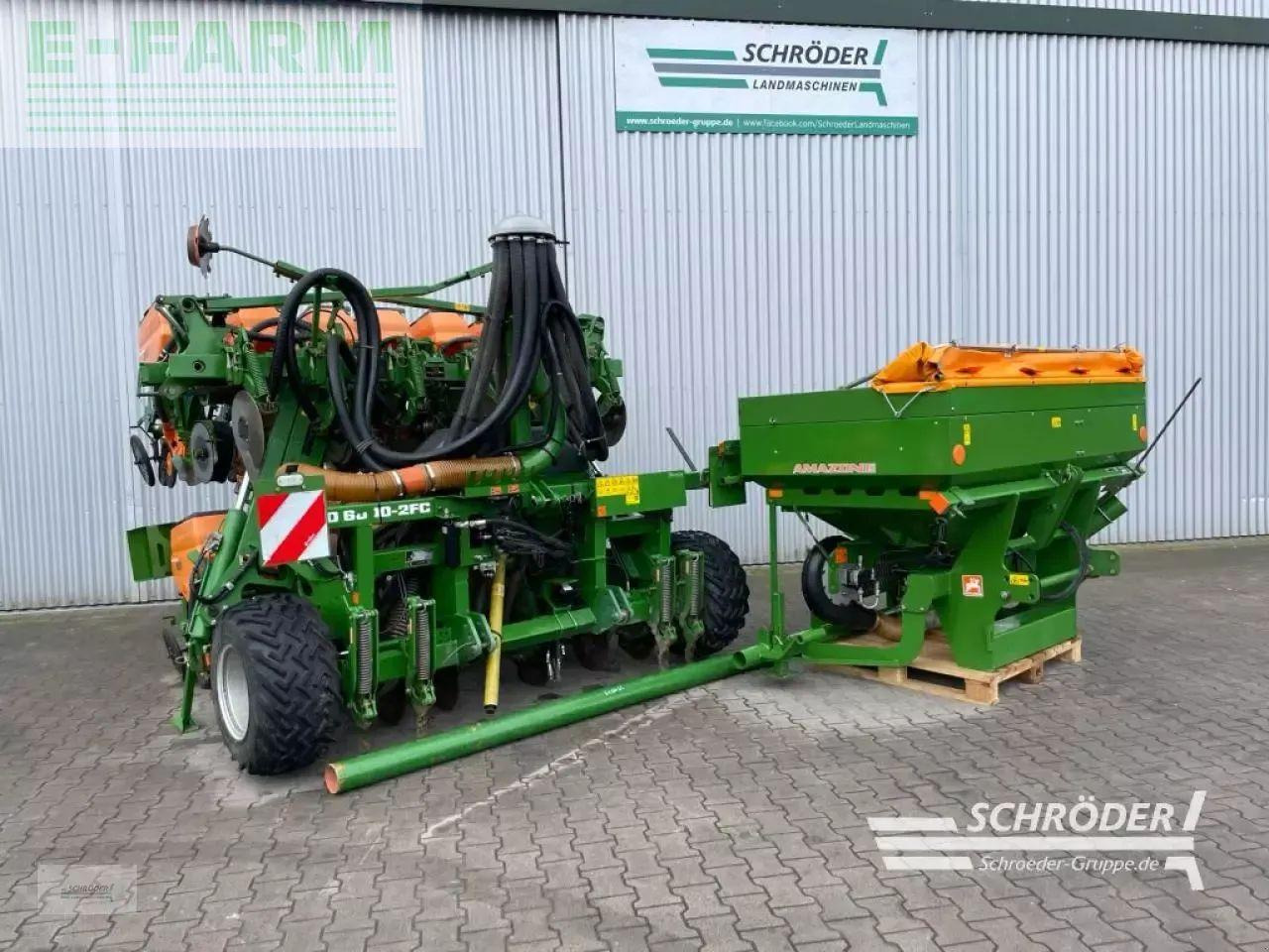 Amazone ed 6000-2fc + fronttank - Einzelkornsämaschine: das Bild 1 Amazone ed 6000-2fc + fronttank - Einzelkornsämaschine: das Bild 1