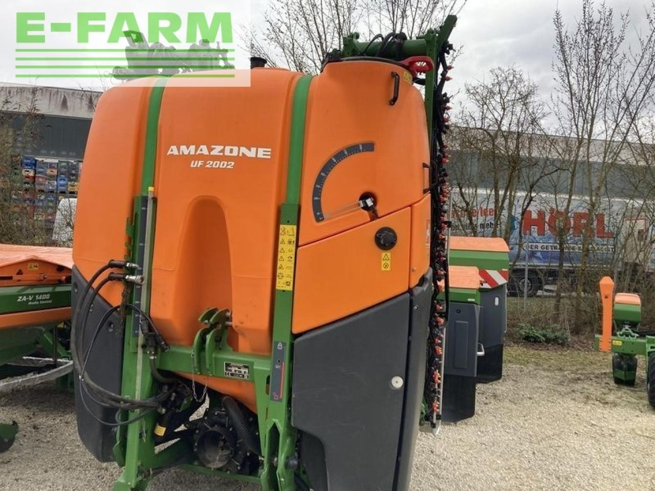 Amazone uf 2002, 25 cm düsenabstand - Anbauspritze: das Bild 1 Amazone uf 2002, 25 cm düsenabstand - Anbauspritze: das Bild 1