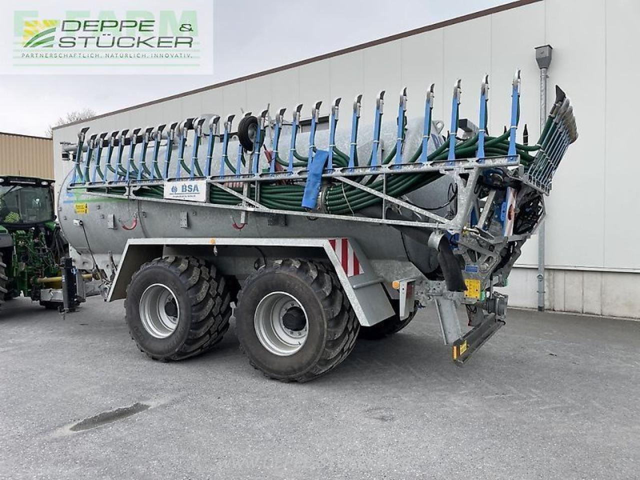 Düngetechnik BSA ptw 155 mit bomech speedy 15m: das Bild 17