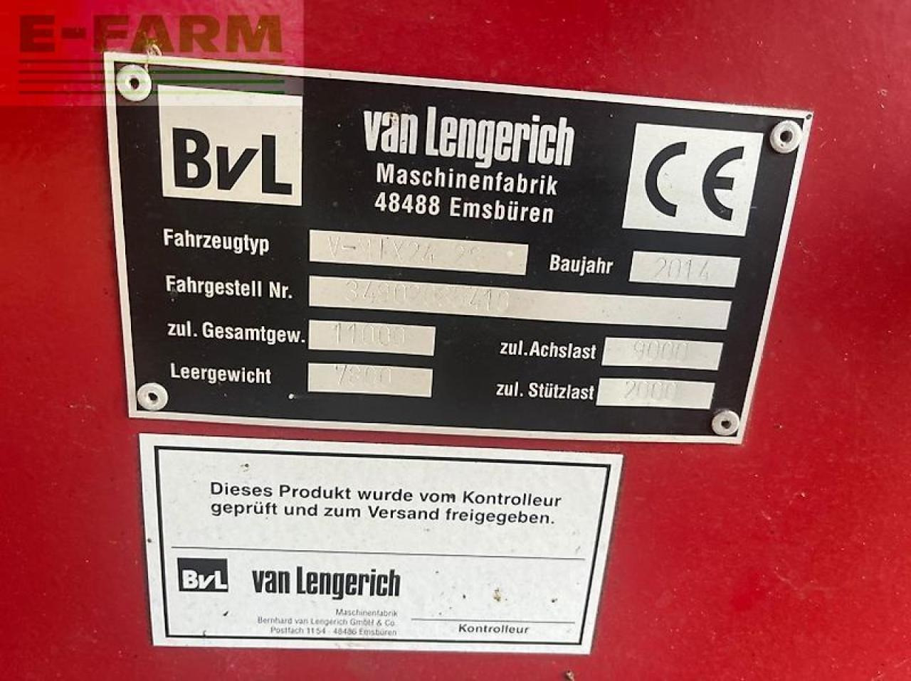Fütterungstechnik BVL - van Lengerich v-mix 24 2 s: das Bild 7