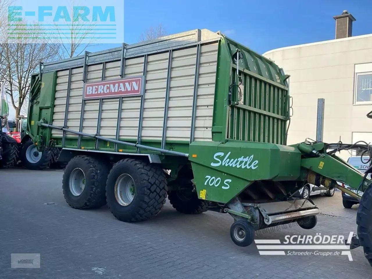 Bergmann shuttle 700 s - Ladewagen: das Bild 1 Bergmann shuttle 700 s - Ladewagen: das Bild 1